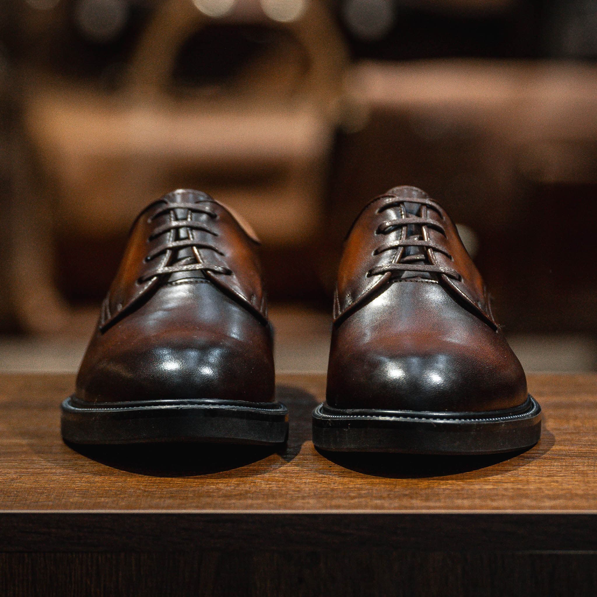 Giày Derby Classic dòng Amarula Beckman - Nâu Patina 1