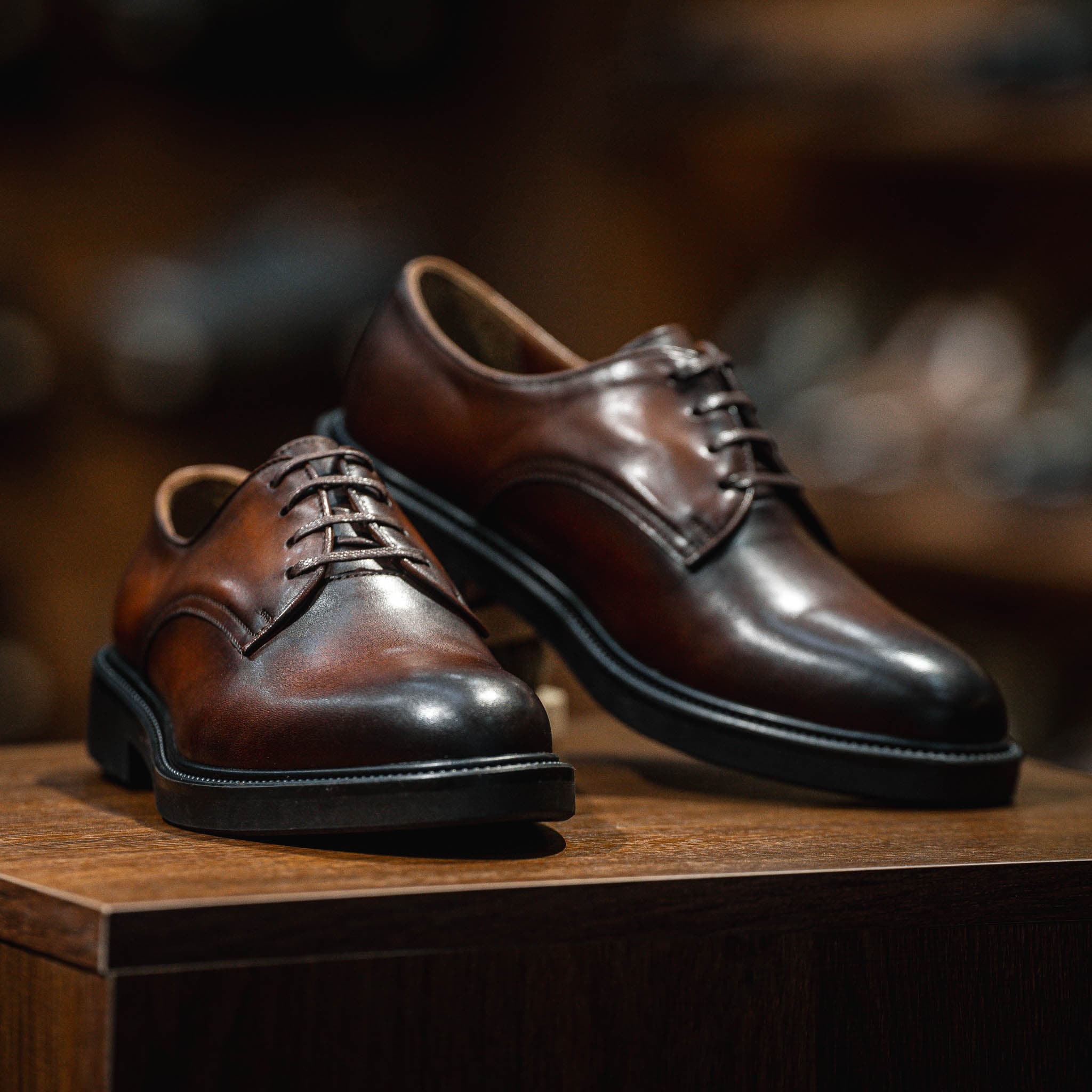 Giày Derby Classic dòng Amarula Beckman - Nâu Patina 6