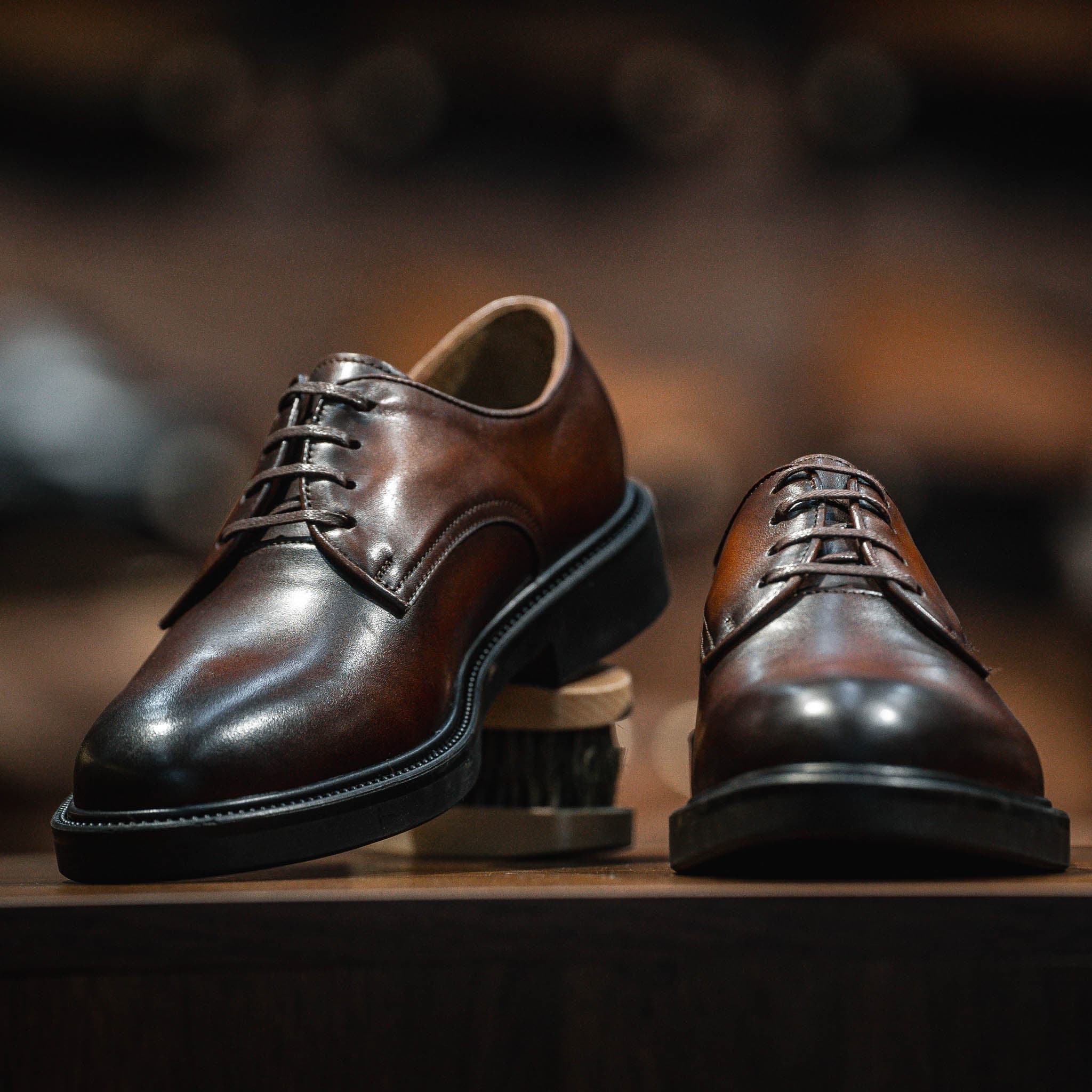 Giày Derby Classic dòng Amarula Beckman - Nâu Patina 8