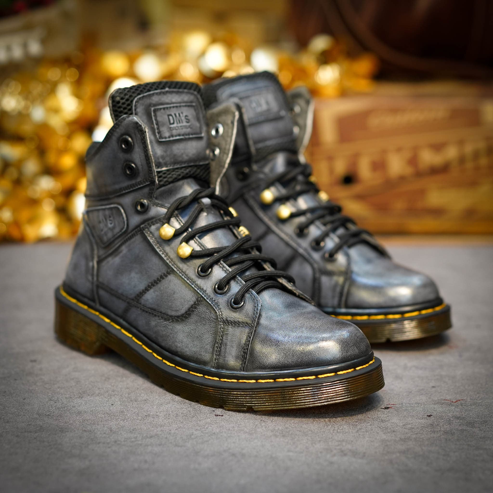 Giày DR Boots D30 - Xanh navy