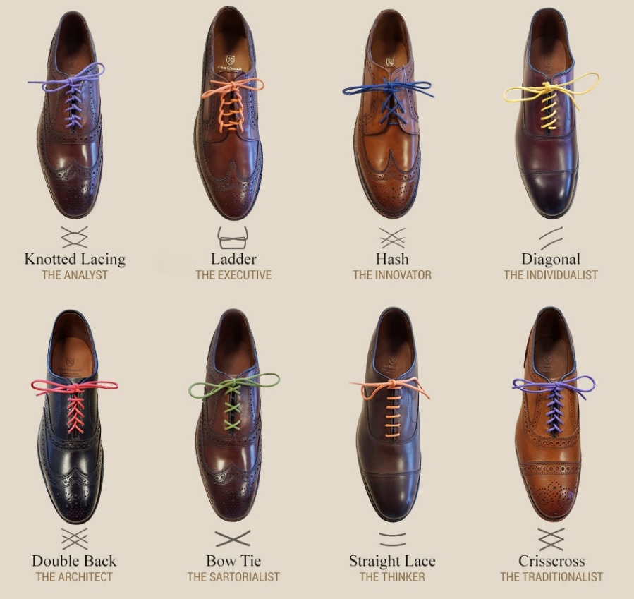 Cách buộc dây giày tây đơn giản, lịch lãm cho Quý Ông