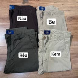Quần Kaki BELFORT Slim - RÊU - 30