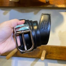 Dây Nịt Beckman TT Da Trơn - ĐEN
