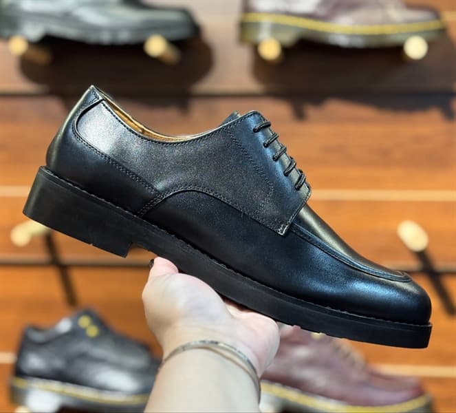 Giày Beckman Chunky Derby - ĐEN - 39
