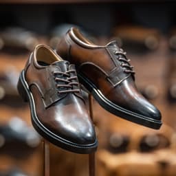 Giày Derby Classic dòng Brandy Beckman- Nâu Patina