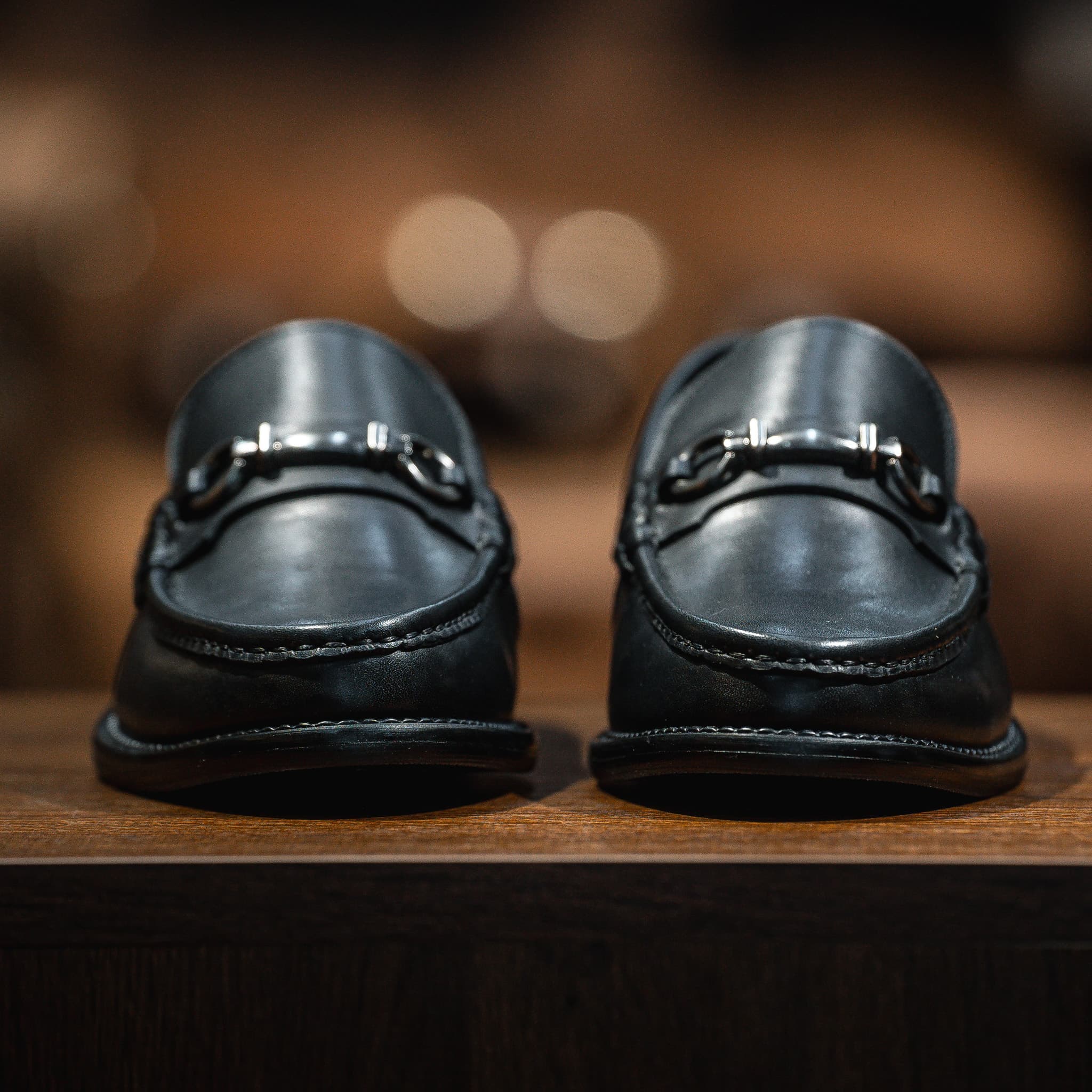 Giày Beckman Horsebit Loafer - Đen