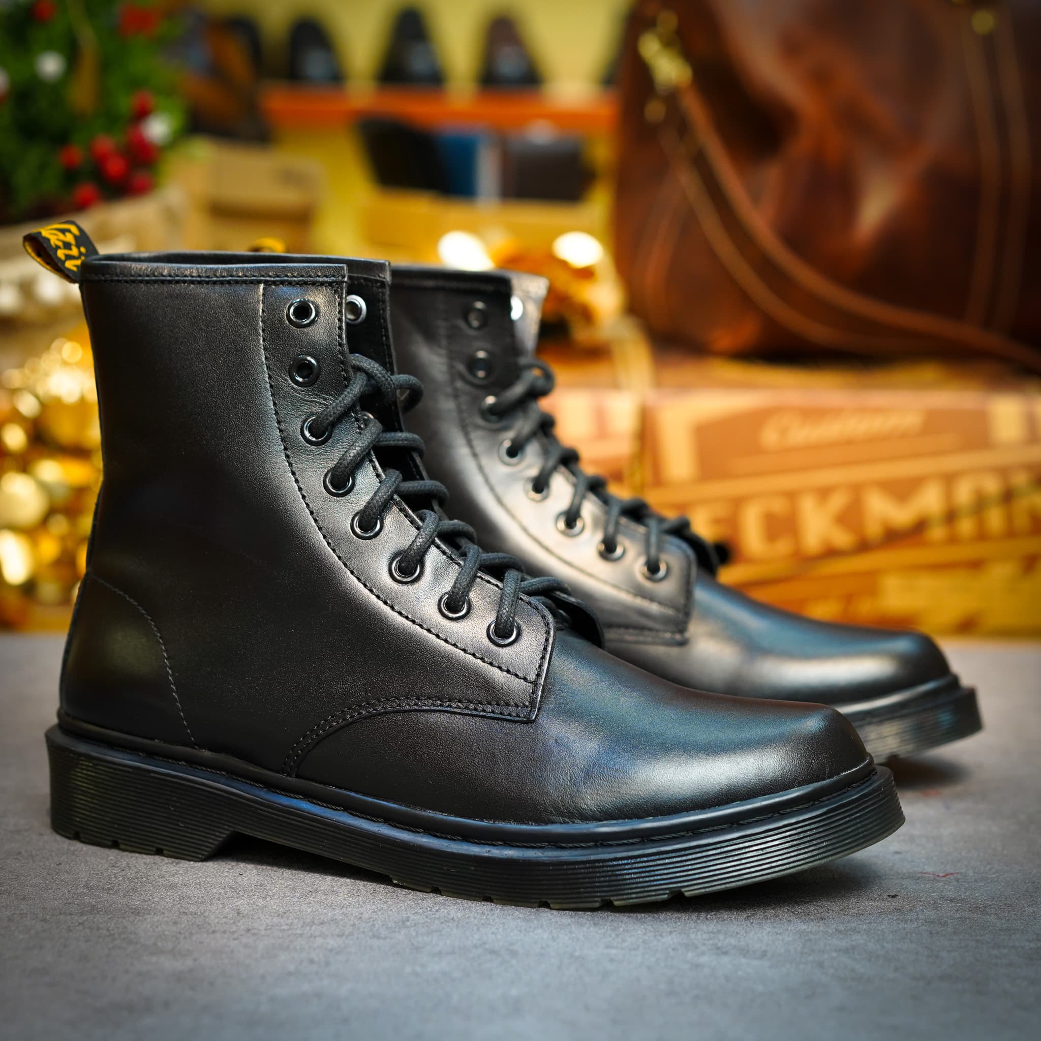 Giày DR Boots 1460 Full Black - Đen
