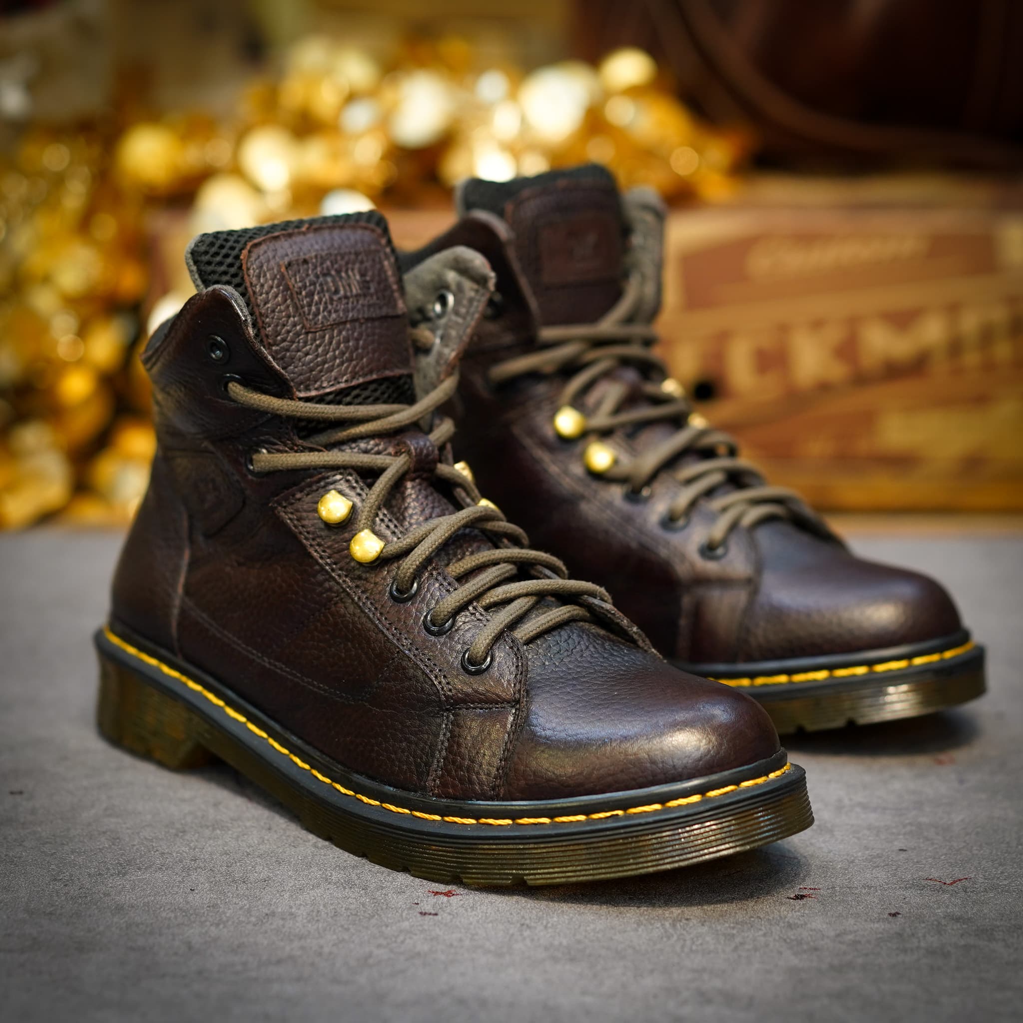 Giày DR Boots D30 - Nâu