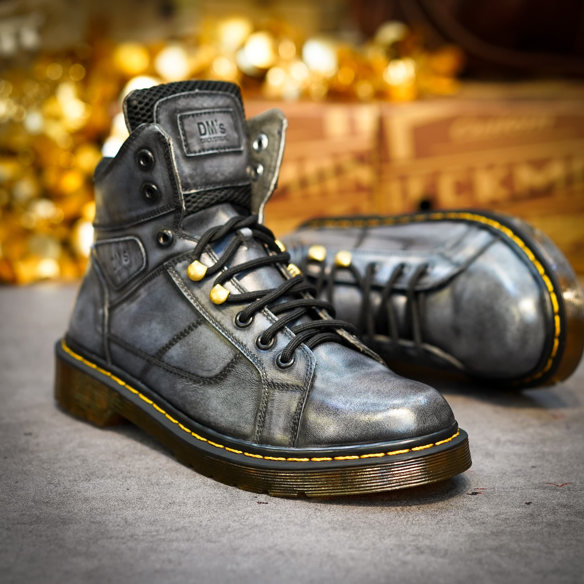 Giày DR Boots D30 - Xanh navy