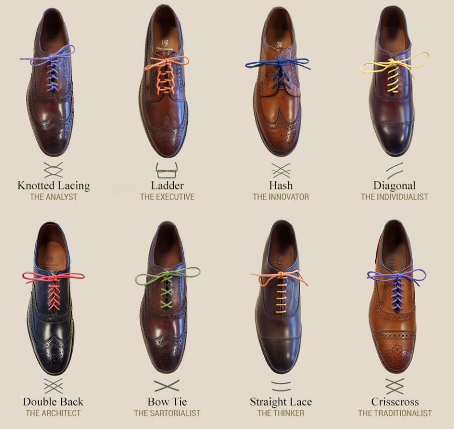 Cách buộc dây giày tây đơn giản, lịch lãm cho Quý Ông