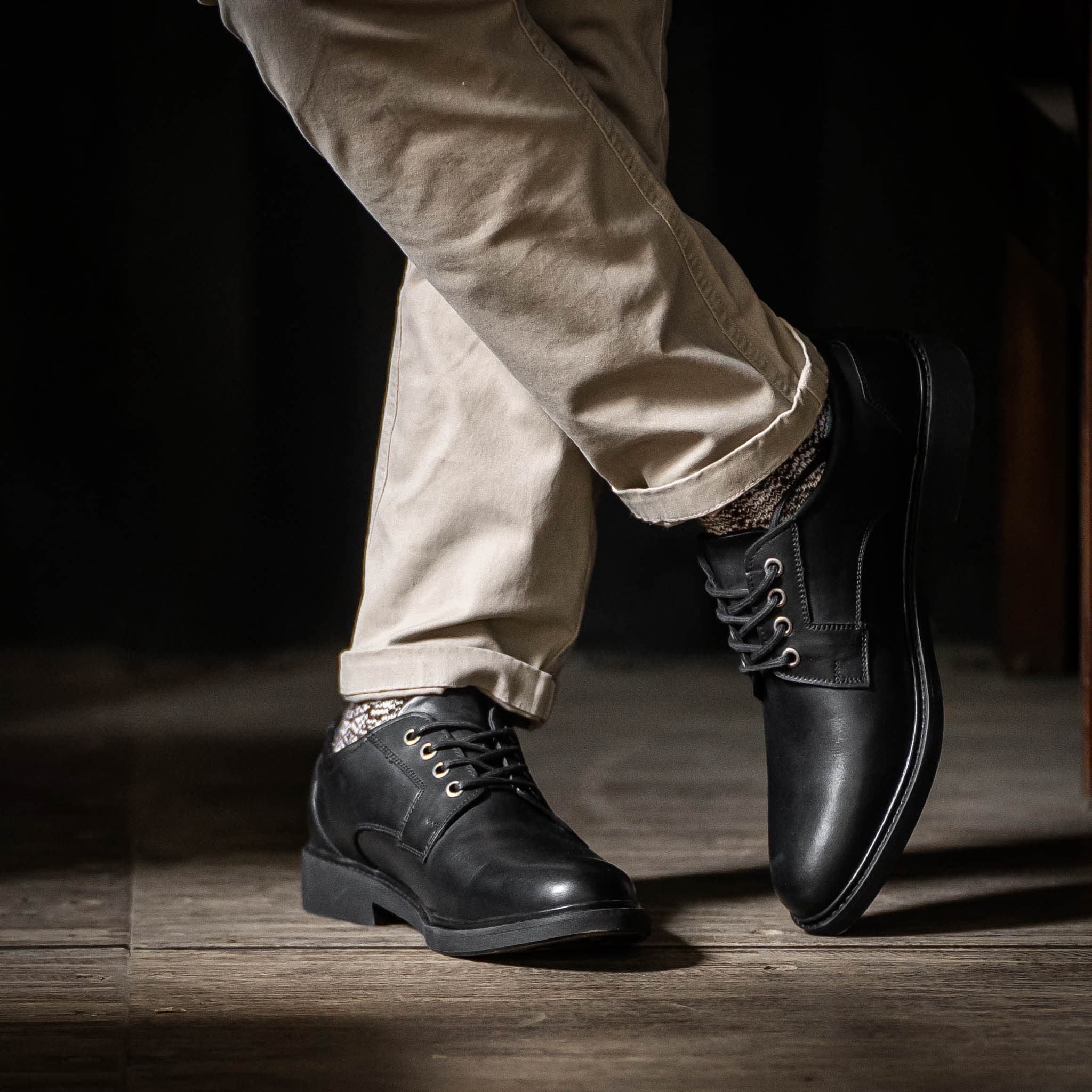 Giày Derby Classic dòng Brandy Beckman- Đen Patina 14