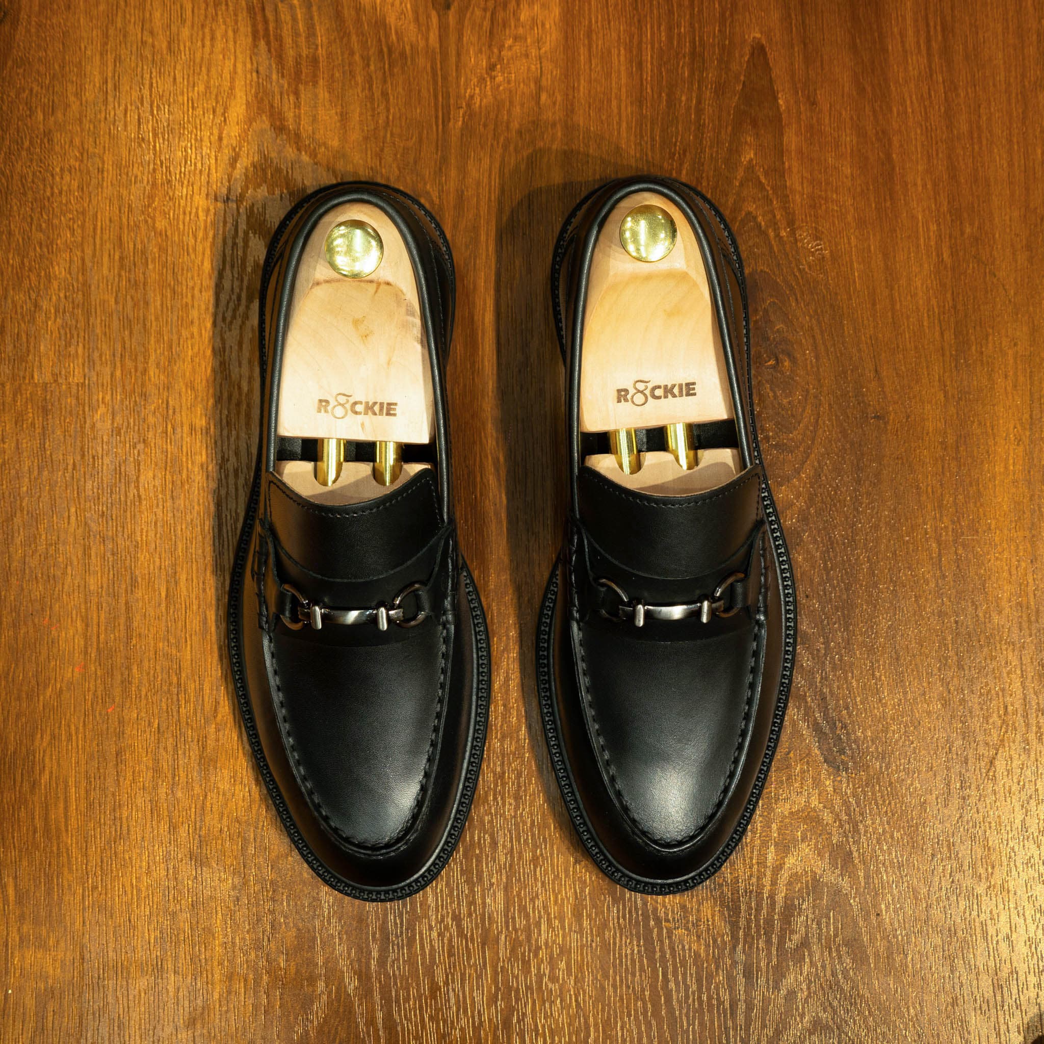 Giày Beckman Horsebit Loafer - Đen 15