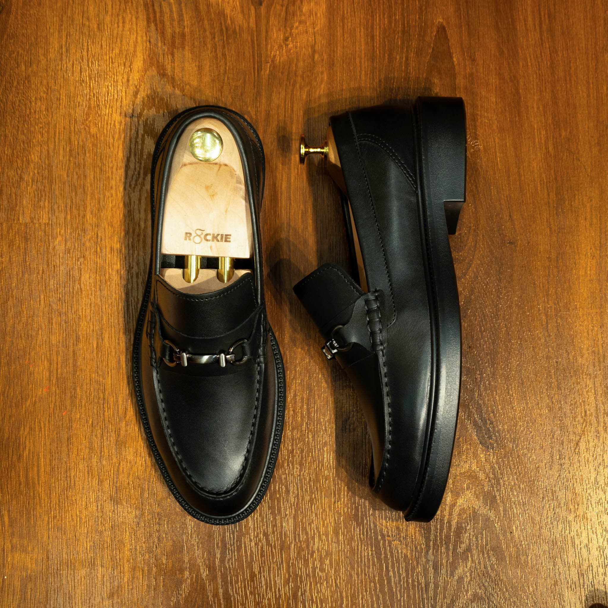 Giày Beckman Horsebit Loafer - Đen 16