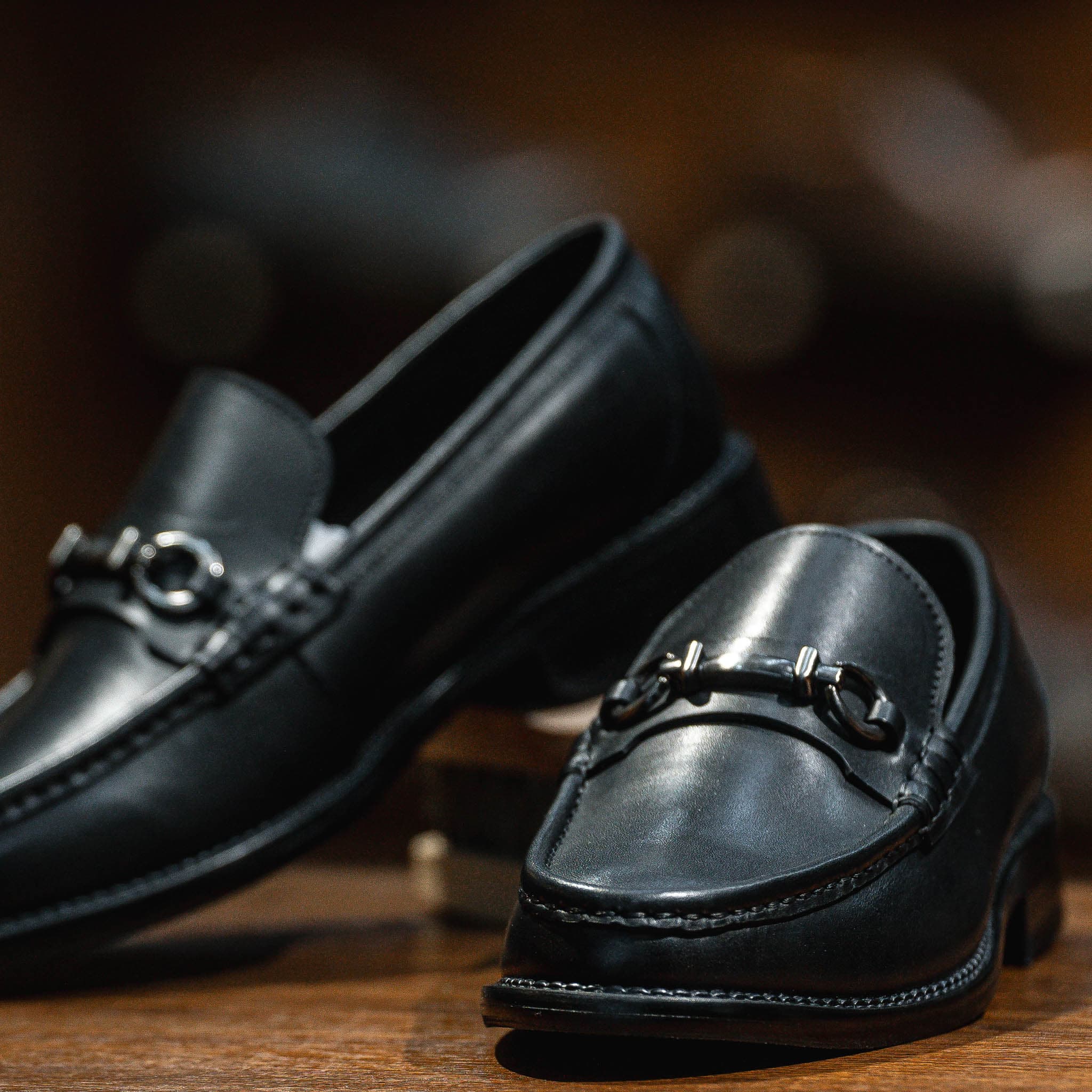 Giày Beckman Horsebit Loafer - Đen 5