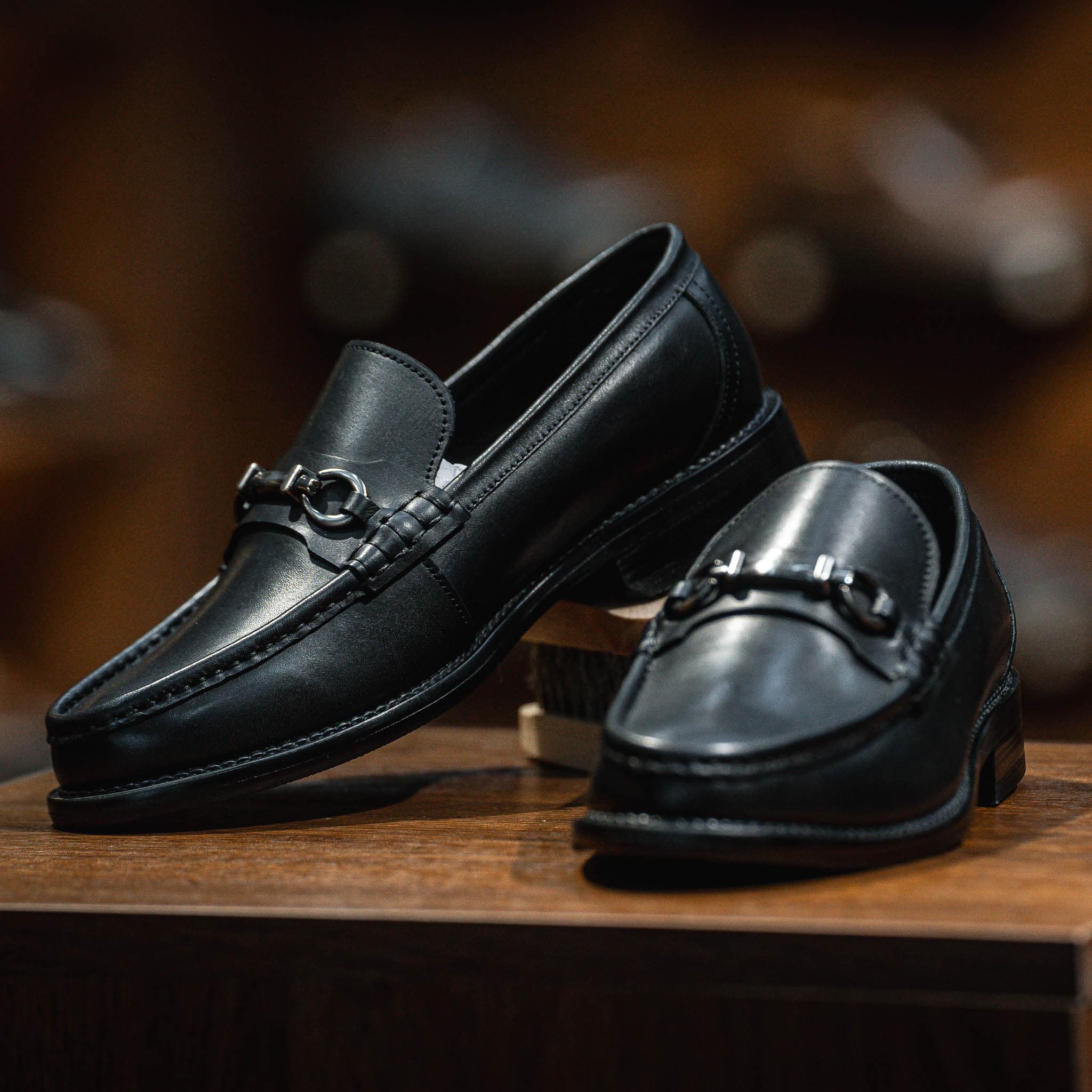 Giày Beckman Horsebit Loafer - Đen 6