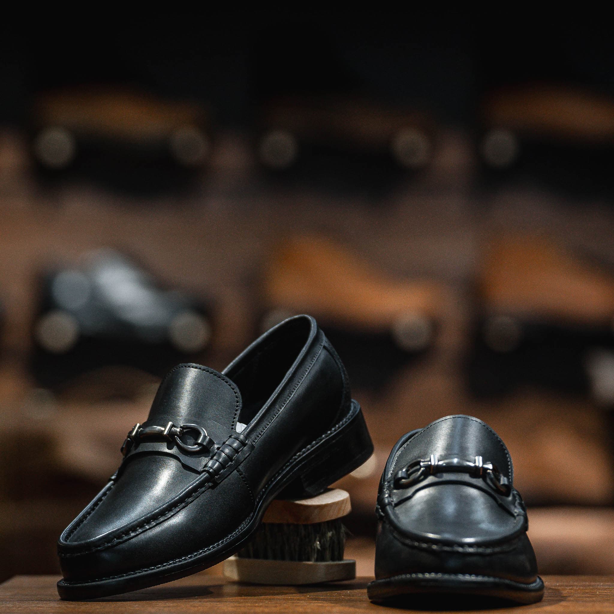 Giày Beckman Horsebit Loafer - Đen 7