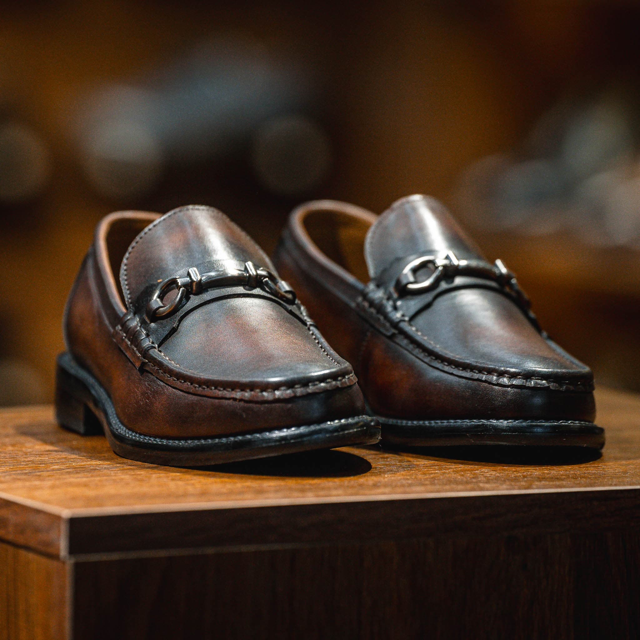 Giày Beckman Horsebit Loafer - Nâu 24