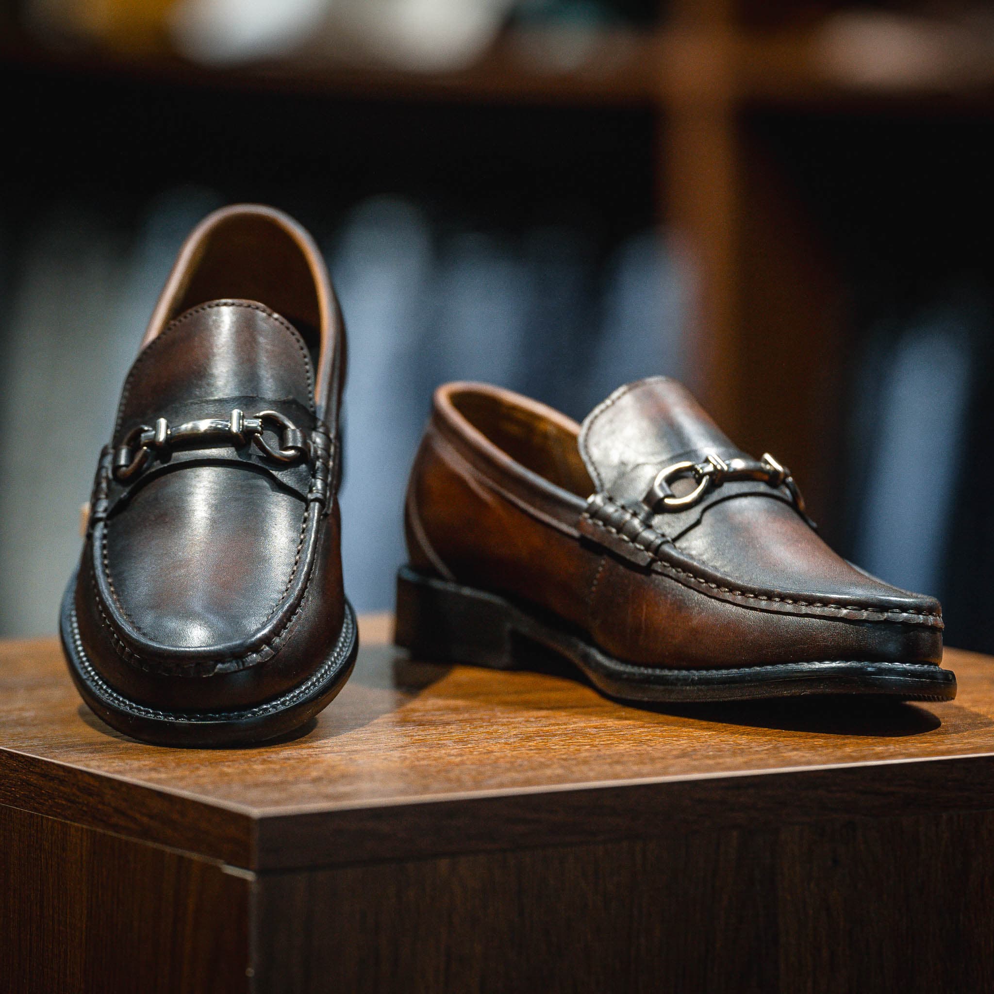 Giày Beckman Horsebit Loafer - Nâu 10