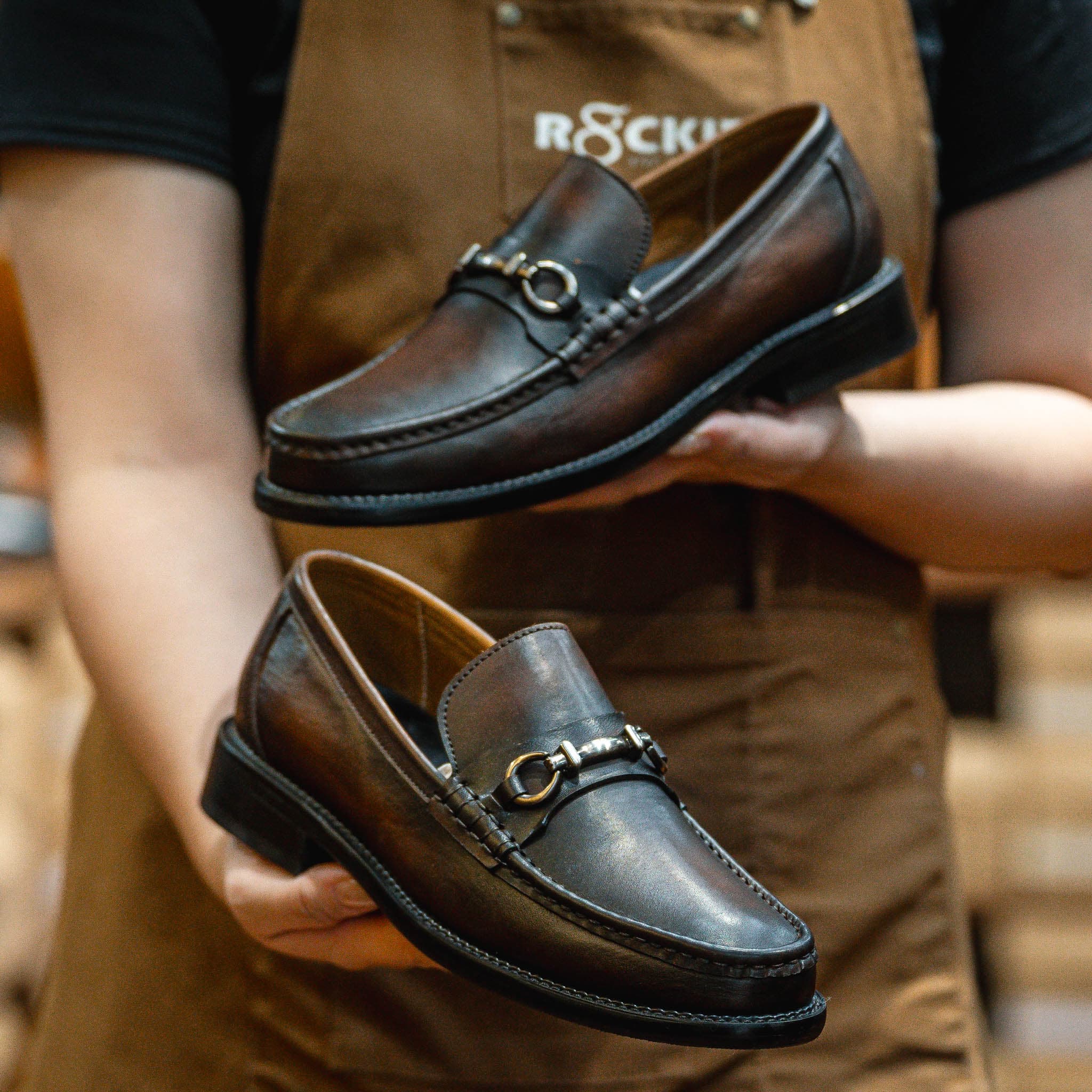 Giày Beckman Horsebit Loafer - Nâu 17