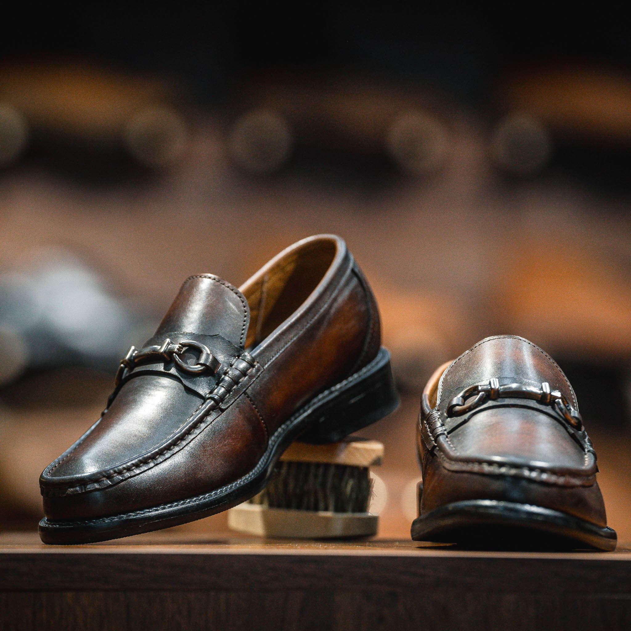 Giày Beckman Horsebit Loafer - Nâu 8