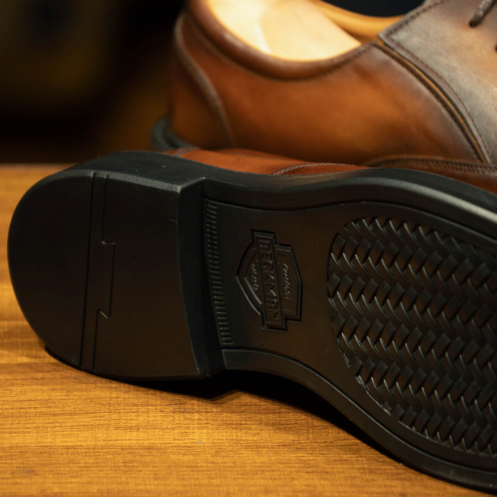 Giày Oxford dòng Remy Martin Beckman - Nâu Patina 5