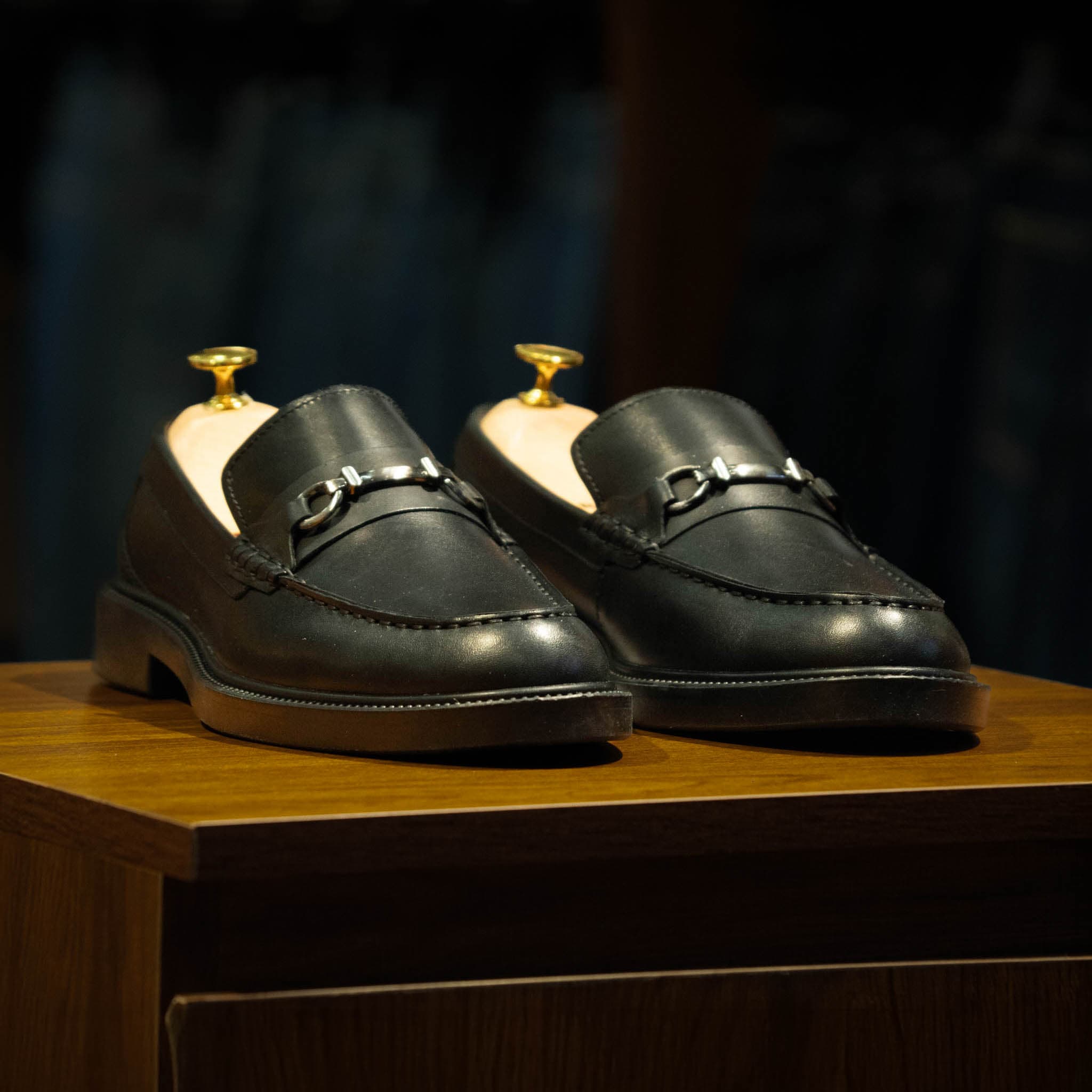 Giày Beckman Horsebit Loafer - Đen