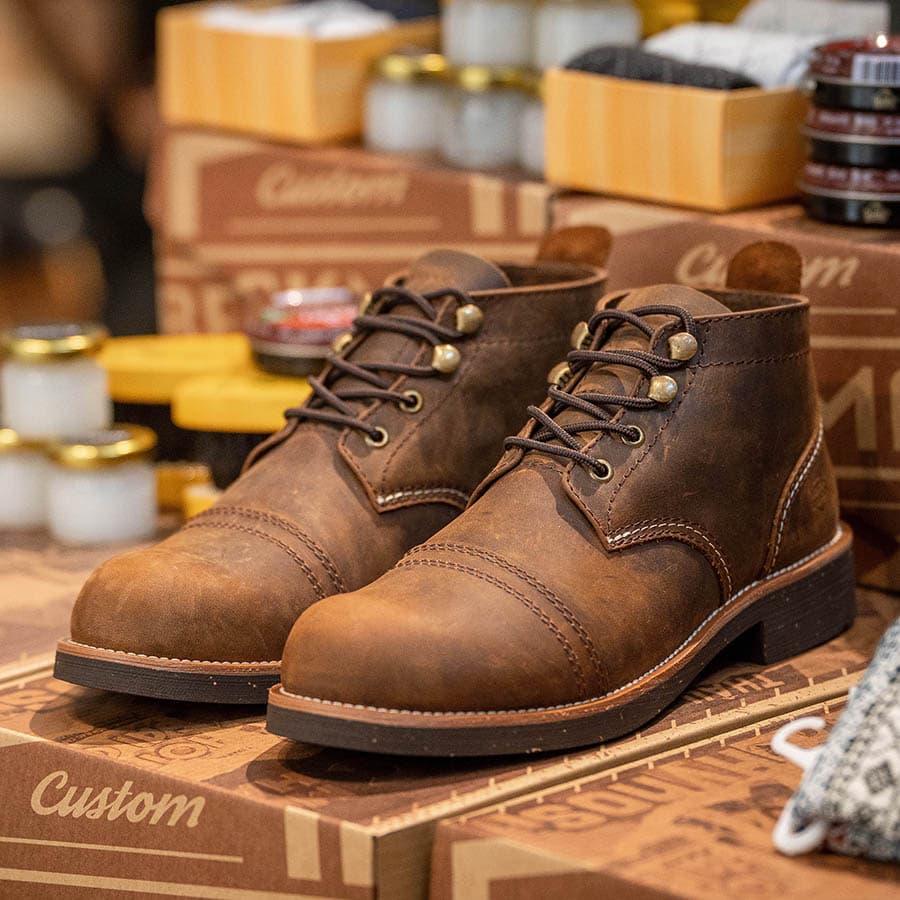 Giày boots Beckman Ironboots - Bò 23