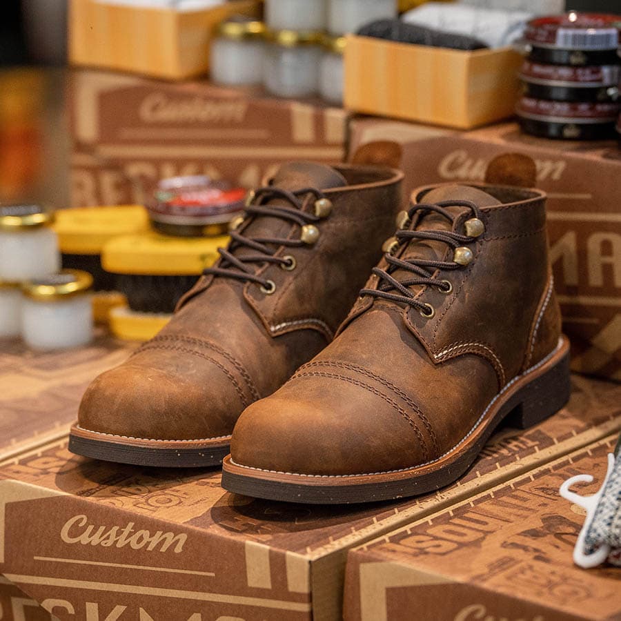 Giày boots Beckman Ironboots - Bò 24