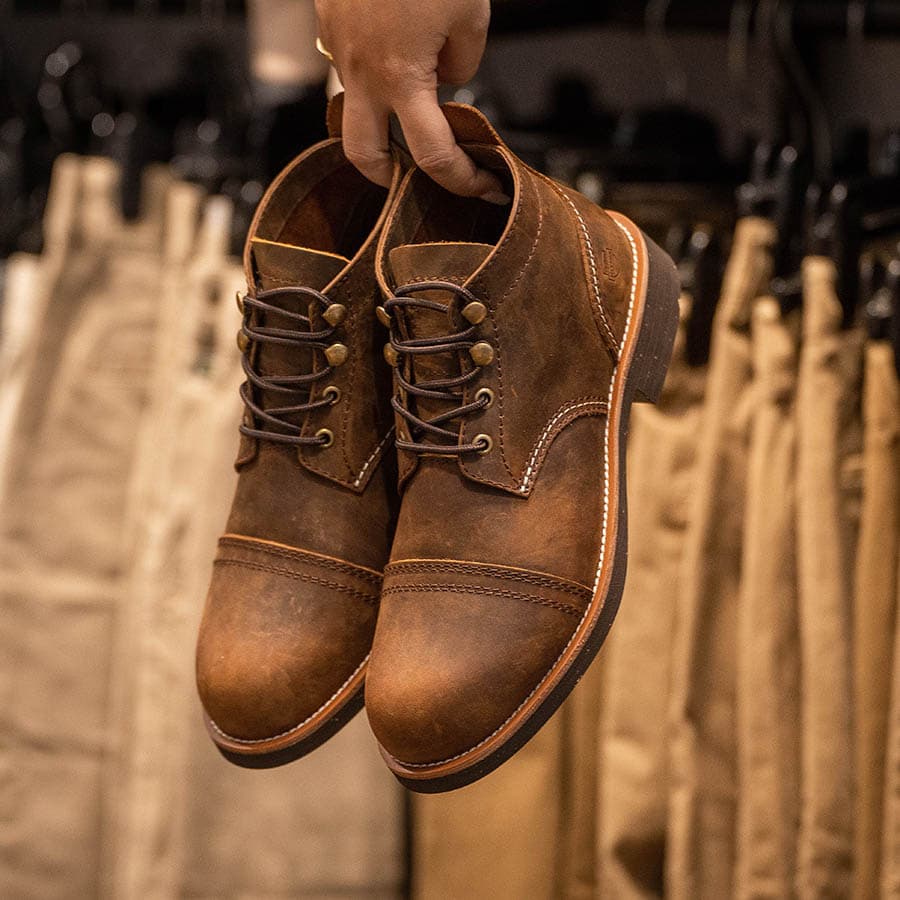 Giày boots Beckman Ironboots - Bò 25