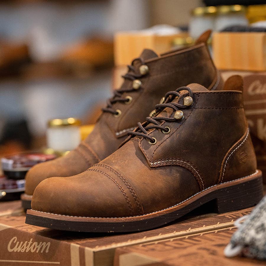Giày boots Beckman Ironboots - Bò 26