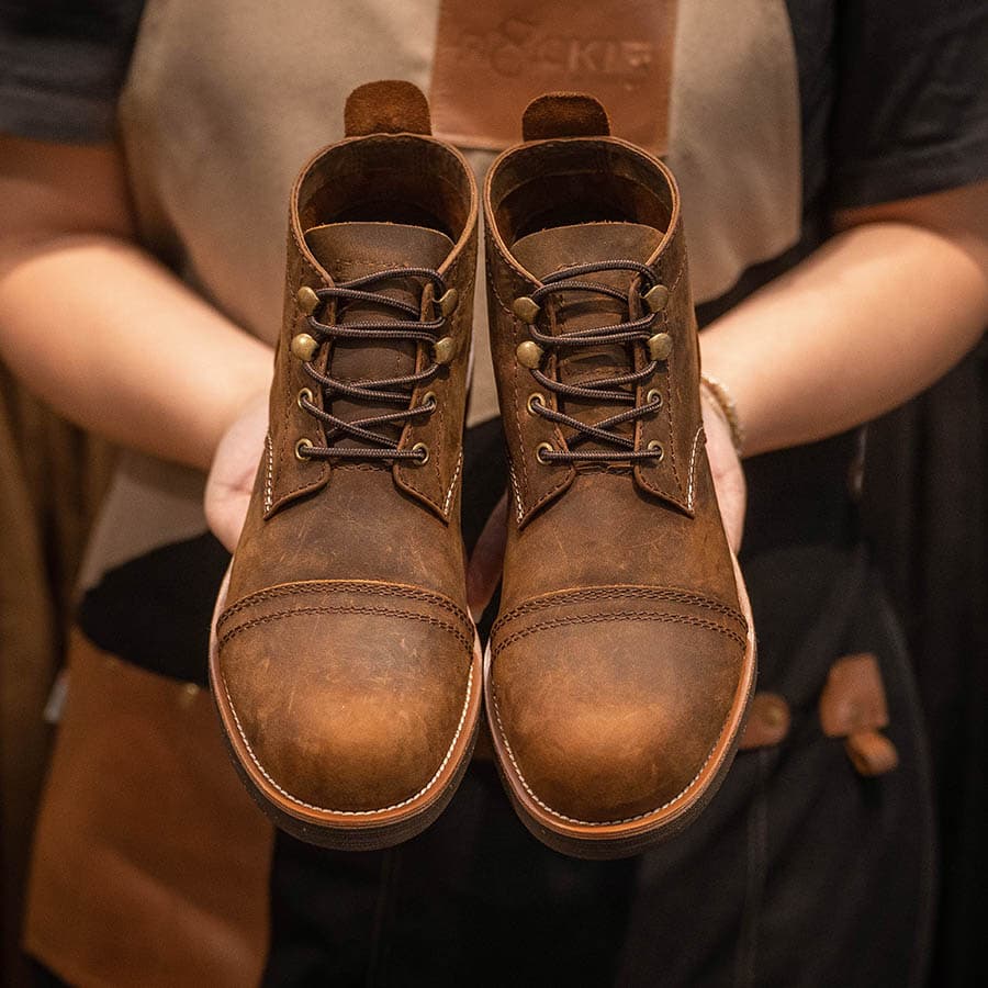 Giày boots Beckman Ironboots - Bò 16