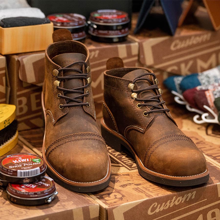 Giày boots Beckman Ironboots - Bò 17