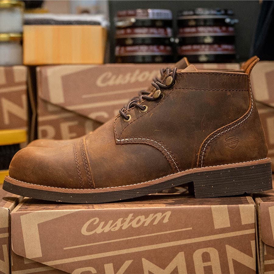Giày boots Beckman Ironboots - Bò 21