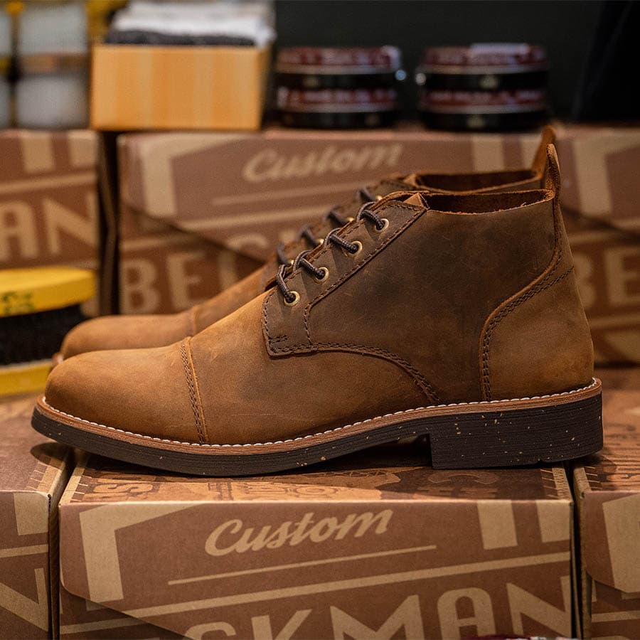 Giày boots Chukka Trench Boot BM - Bò 9