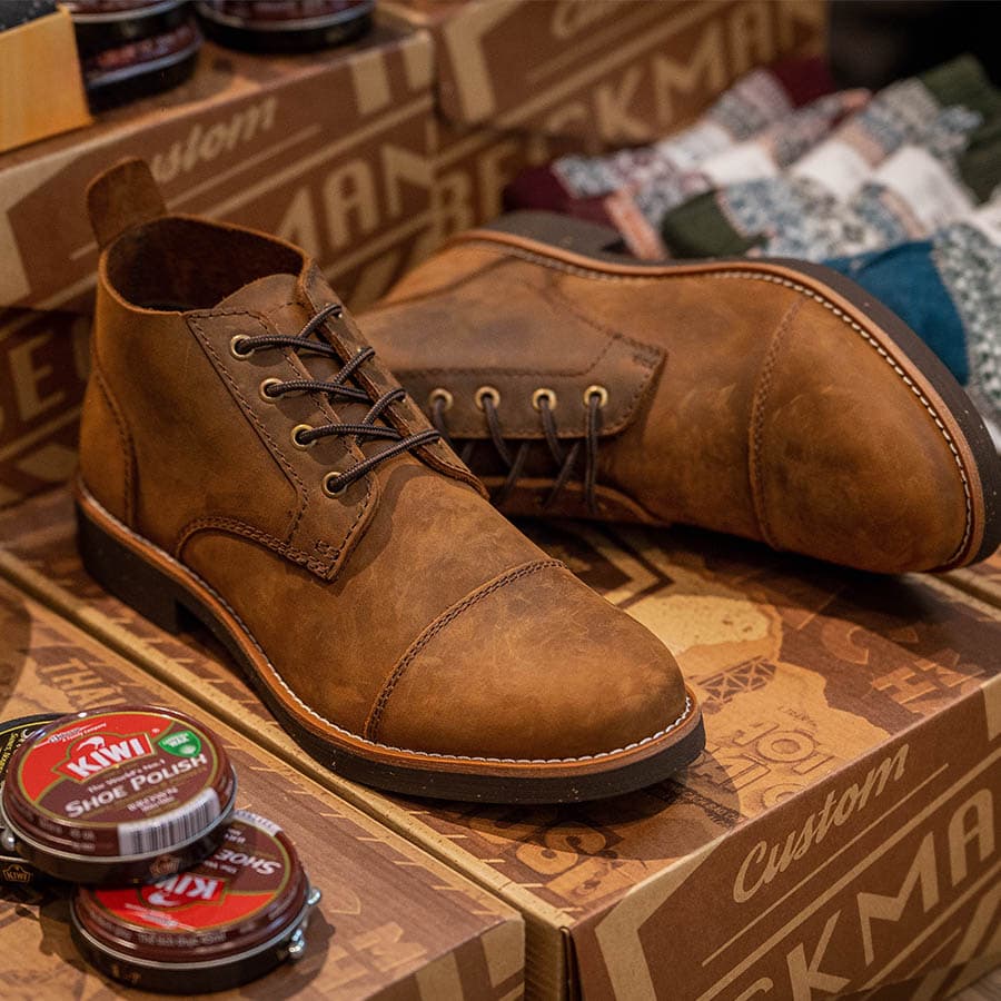 Giày boots Chukka Trench Boot BM - Bò 10