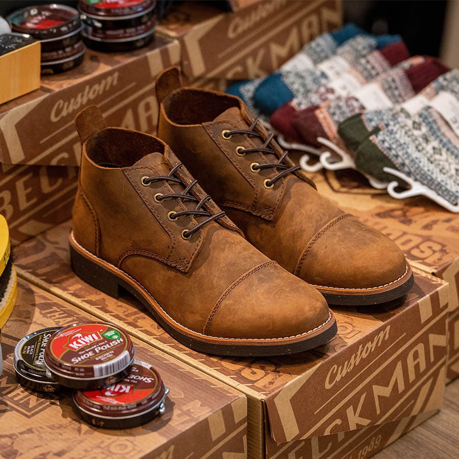 Giày boots Chukka Trench Boot BM - Bò 6