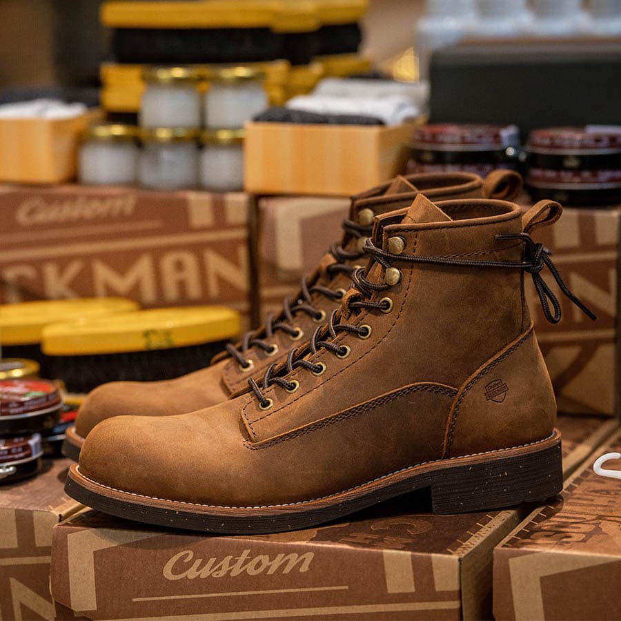 Giày Boots Lineman Beckman- Bò 9