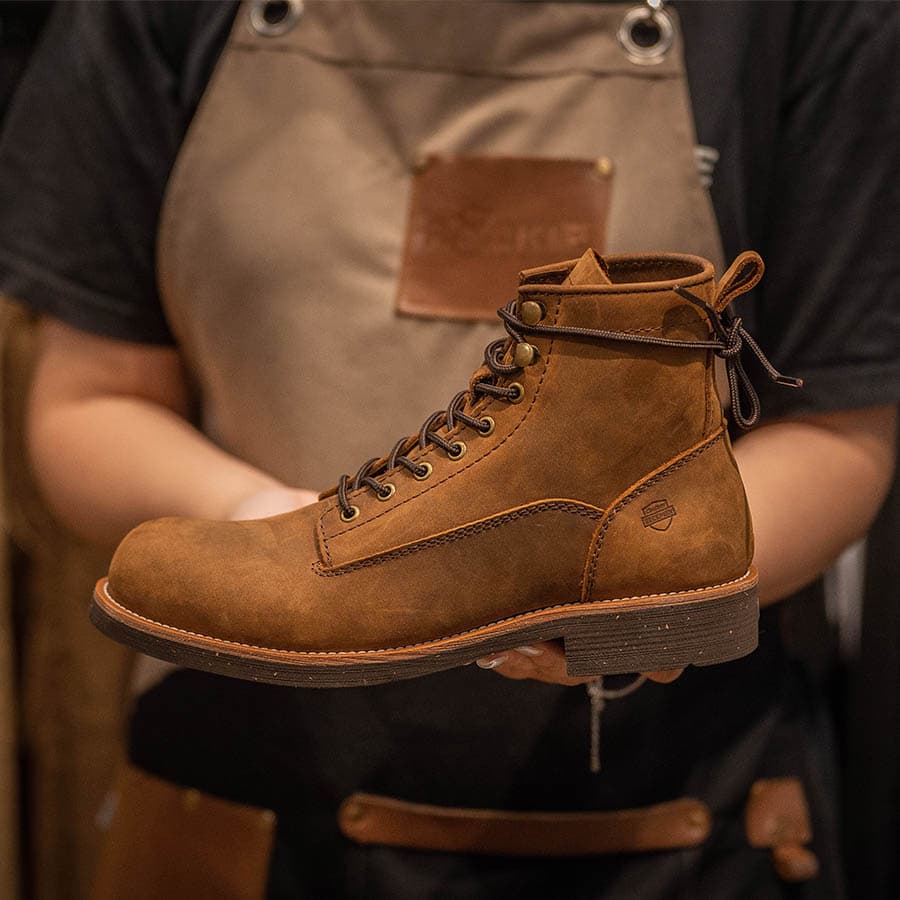 Giày Boots Lineman Beckman- Bò 2