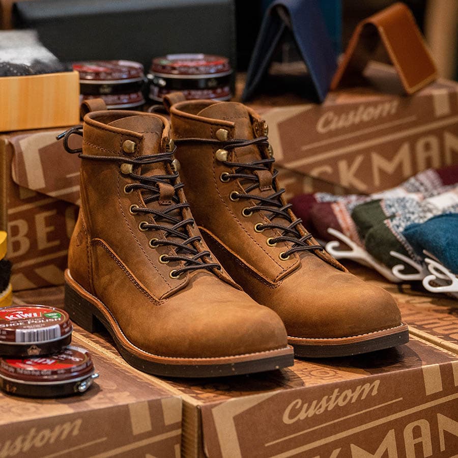 Giày Boots Lineman Beckman- Bò 5