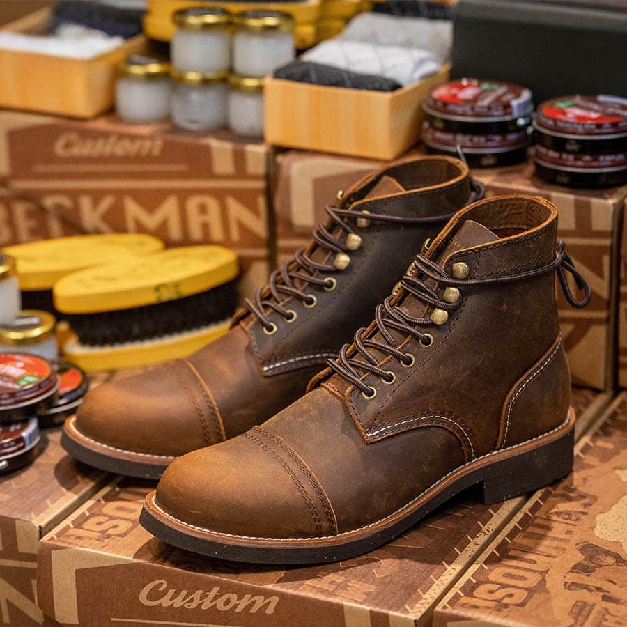 Giày boots Beckman Ironboots - Bò 56