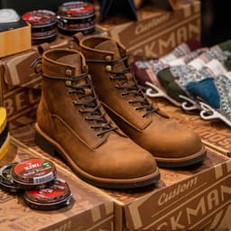 Giày Boots Lineman Beckman- Bò