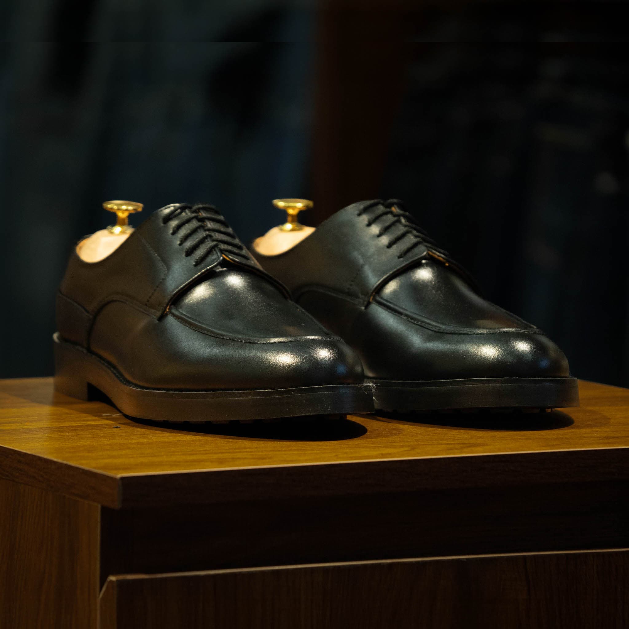 Giày Beckman Chunky Derby - ĐEN - 39