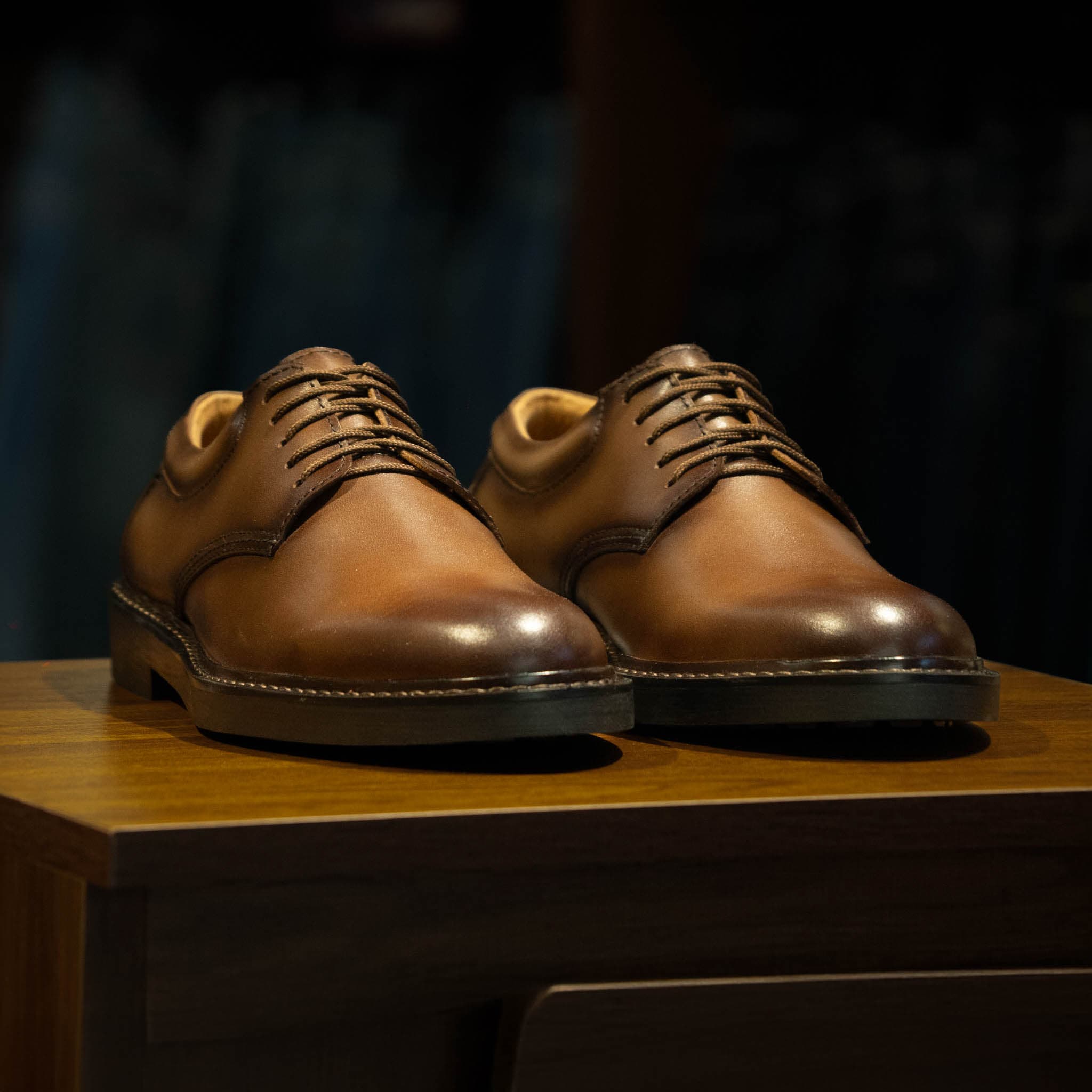 Giày Beckman PH Derby Classic - NÂU - 39