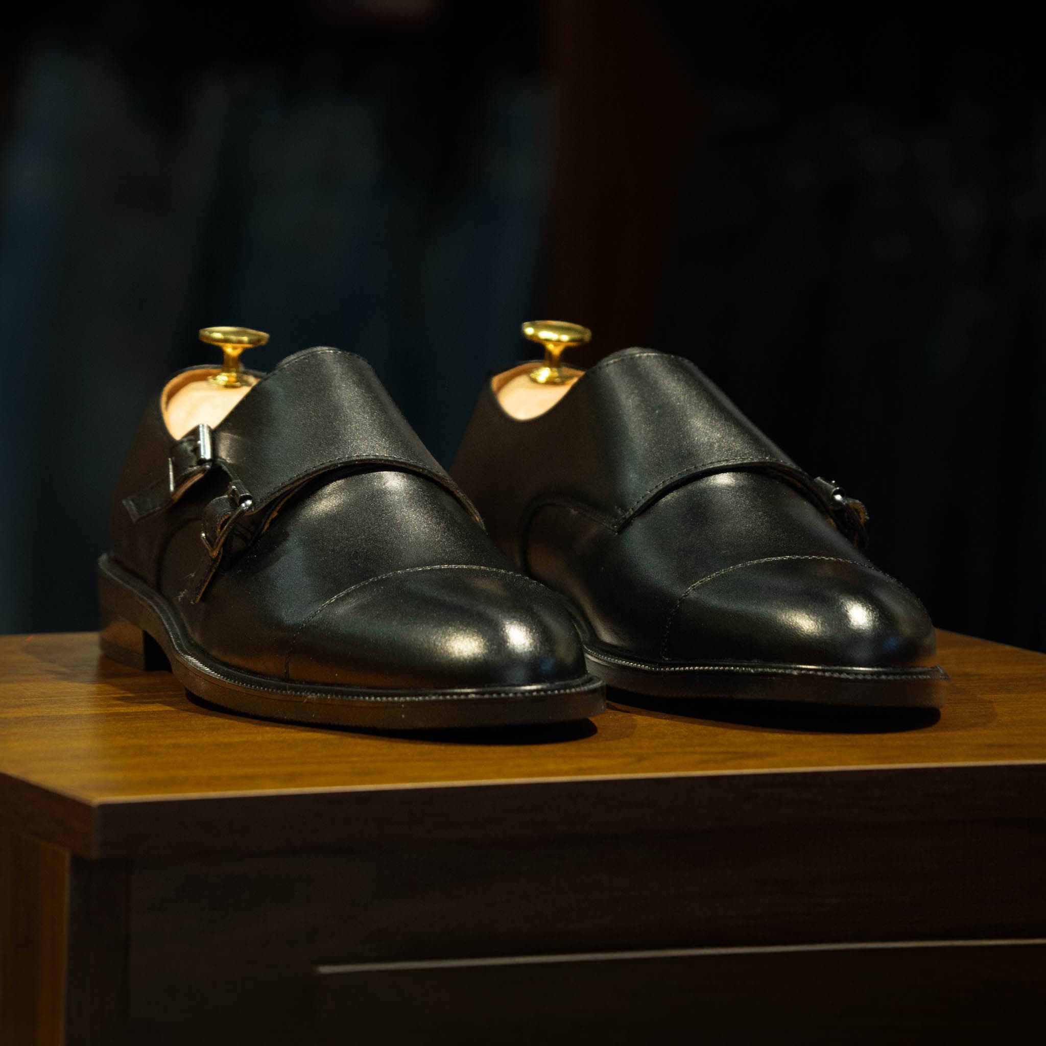 Giày Beckman Double Monkstrap PH - ĐEN - 39