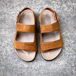 Sandals Beckman Inca đế trấu - Bò