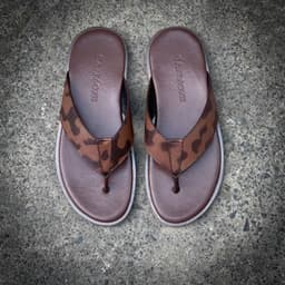 Dép Santoni xỏ ngón - NÂU - 39