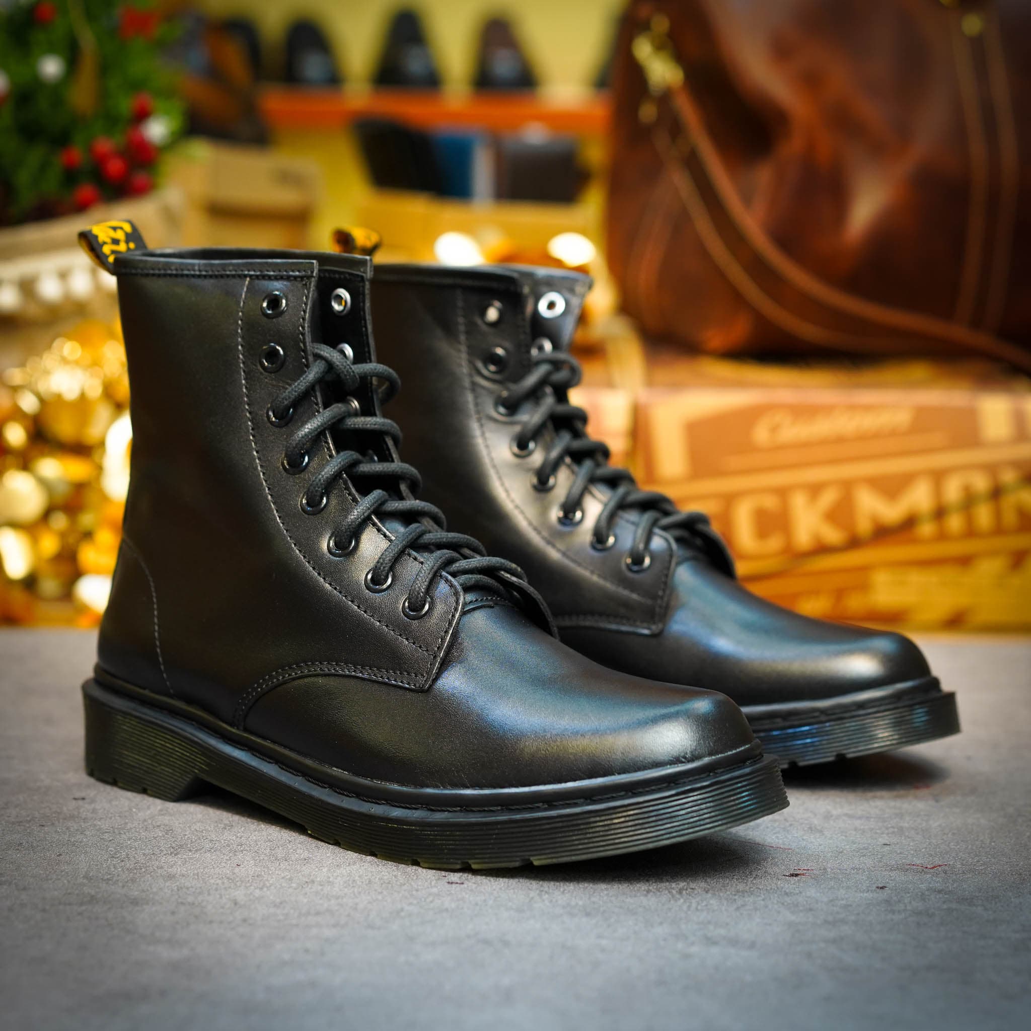 Giày DR Boots 1460 Full Black - Đen
