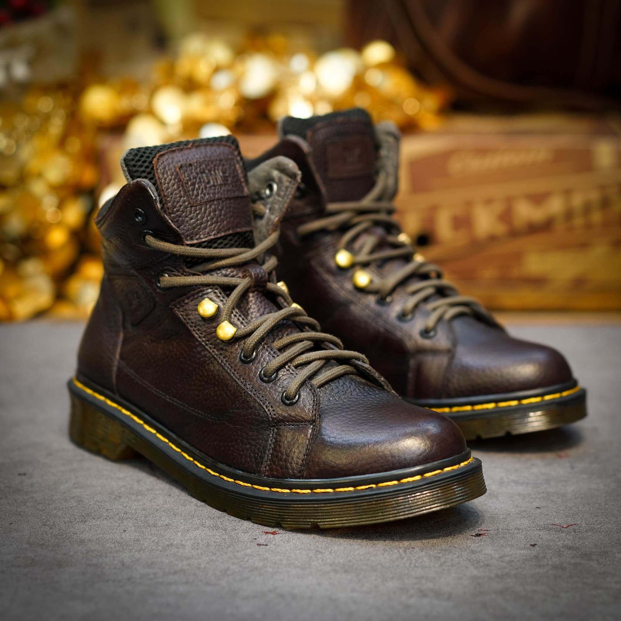 Giày DR Boots D30 - Nâu