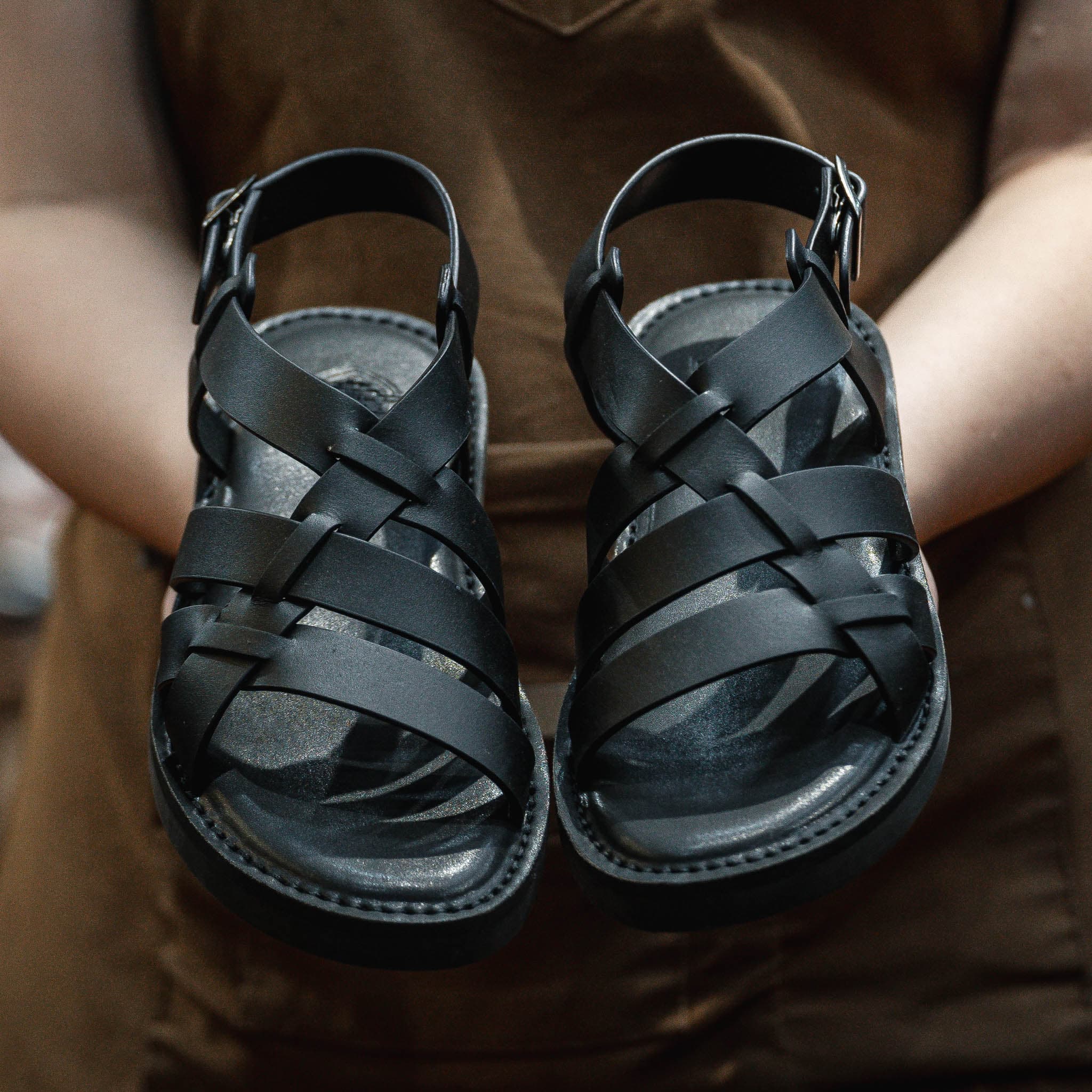 Sandals Beckman Vlad - Đen