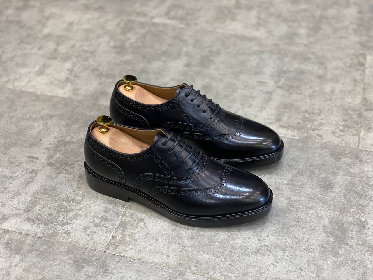Giày Beckman Wingstip Full Brogue